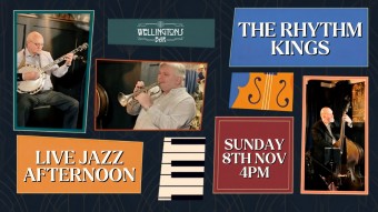 The Rhythm Kings - Jazz Afternoon at Wellingtons Bar, Ayr